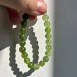 Emerald Green Heart Chakra Pet Memorial Bracelet | Pet Memorial Jewellery UK ﻿ - Image 3