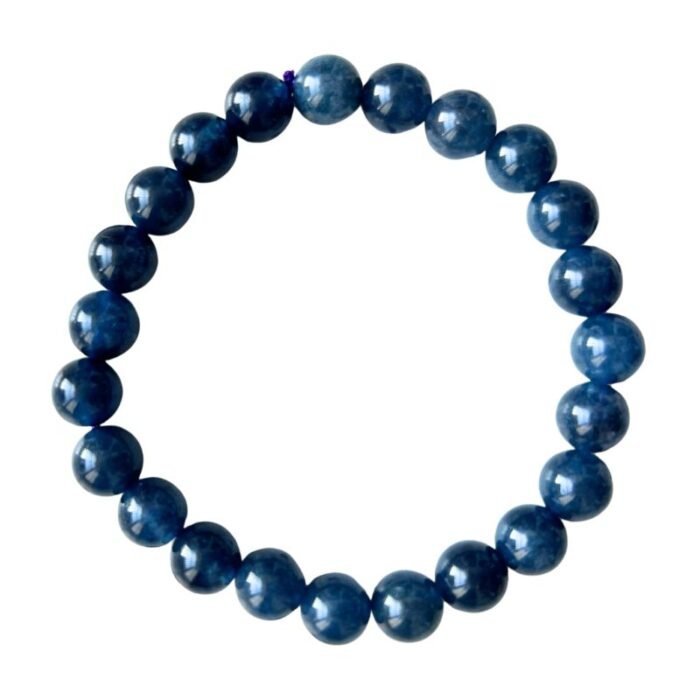 Sky Blue Throat Chakra Bracelet – Pet Fur Memorial Jewelry | Gifts for Someone Who Lost a Pet