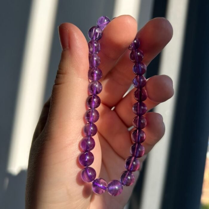 Purple 3-Memorial Gifts - Christmas Gifts - Pet Memorials Violet Crown Chakra Rainbow Bridge Bracelet – Pet Memorial Jewellery | Best Gift for Bereaved Pet Owners